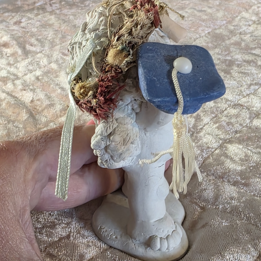 Vintage Dreamsicles "Graduation Day" cherub figurine, designed by Kristin - Picture 5 of 6